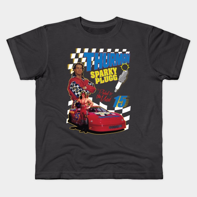 sparky plugg Kids T-Shirt by rafzombie